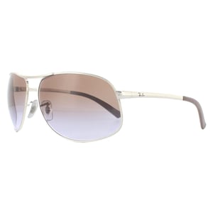 Lunettes De Soleil Ray-Ban RB3387 003/68 Dégradé Brun Argenté