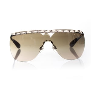 randlose Schildkette Sonnenbrille