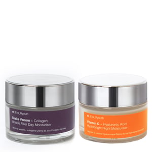Schlangengift + Kollagen Faltenf¸ller Tagesfeuchtigkeitspflege 50ml + Vitamin C + Hyalurons‰ure¬ Hydrabright¬ Nachtfeuchtigkeitspflege 50ml