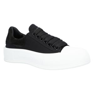 Alexander McQueen Plimsoll in Schwarz