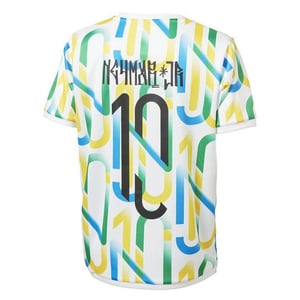 Puma x Neymar Jr. Kurzarm Crew Crew Hals Multicolored Kids T-Shirt 605569 05