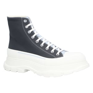 Alexander McQueen Tread Slick Stiefel 'Navy Grau Blau'