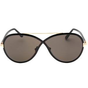 Tom Ford Rickie FT1007 01A Schwarze Sonnenbrille