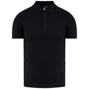 Emporio Armani Herren Black Polo -Hemd