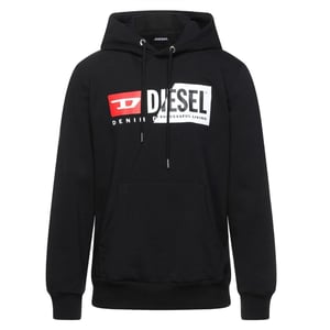 Diesel S-Girk-Hood-Cuty Schwarzer Hoodie