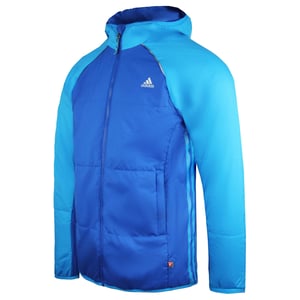 Adidas Performance hohe Kinder Blaue Jacke