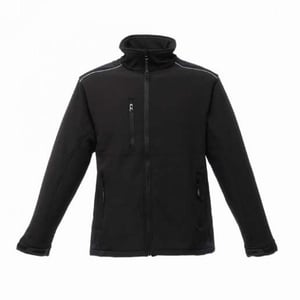 Regatta Herren Sandstorm Workwear Softshell Jacke (Schwarz/Schwarz)