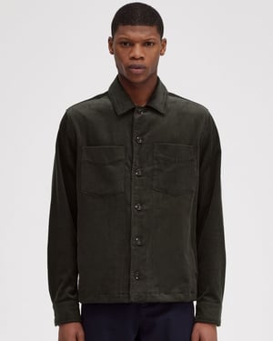 Fred Perry Herren Corduroy Überhemd