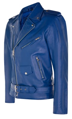 Brando Biker Rock Motorradjacke aus Leder