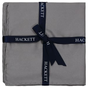 Hackett London Plain Satin Mens Grey Hank Taschentücher