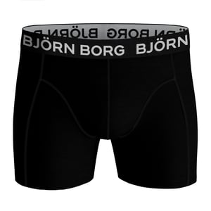 Björn Borg- 5 Paare Herren Boxershorts | Baumwolle Stretch Boxershorts Shorts Unterwäsche - Schwarz