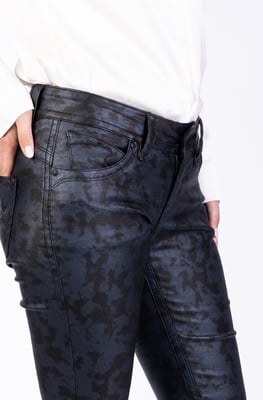 Laura Damenjeans Schwarz Skinny