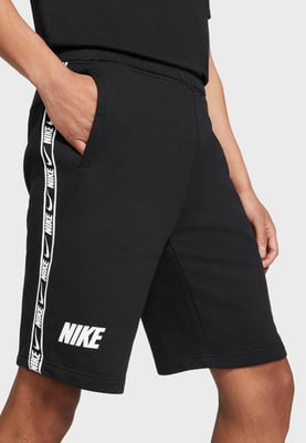 Nike NSW Repeat Herren Fleece-Shorts Schwarz