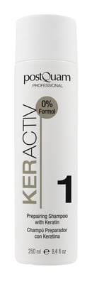 VORBEHANDLUNGSSHAMPOO MIT KERATIN 250 ML.
