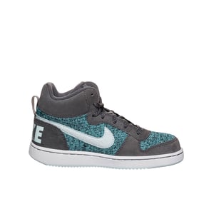 Nike Court Borough Mid SE (GS) Schnüren grau synthetische Kinder Trainer 922846 001