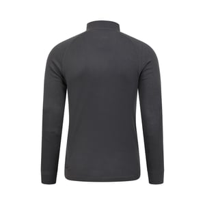 Mountain Warehouse Herren Talus Zip Neck Langarm Thermal Top (Grau)