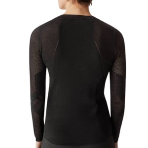 Belstaff Kai Rundhals-Langarm-T-Shirt in Schwarz
