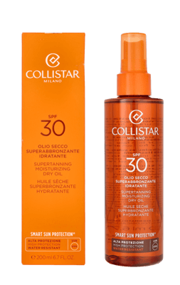 Collistar Supertanning Feuchtigkeitsspendendes Trockenöl SPF30 200 ml
