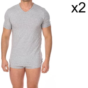 Pack-2 Essential Kurzarm-T-Shirts BKK1UTS02BI Herren