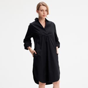 Minimalistisches Hemdkleid aus Baumwolle
