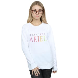 Disney - "The Little Mermaid Ariel Graphic" Sweatshirt für Damen (Weiß)