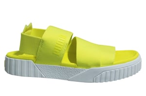 Puma Cali x Selena Gomez Frauengelbe Sandalen