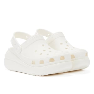 Crocs Classic Crush Clog Damen Weiß Sandalen