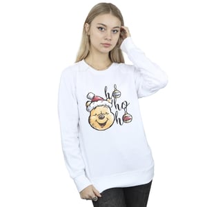 Disney - "Ho Ho Ho" Sweatshirt für Damen (Weiß)