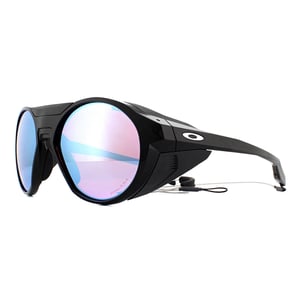 Oakley Wrap Unisex poliert schwarz Prizm Schnee Saphir-Sonnenbrille