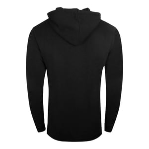 Cavalli Class Bold Tiger Logo Schwarzer Kapuzenpullover mit Reissverschluss