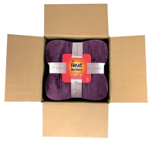 Extra weiche, warme 1,7 TOG Luxus-Thermofleece-Decke - 180 x 200 cm