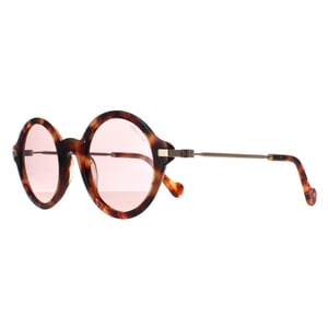 Moncler ML0081 55Y havanna rosa Sonnenbrille