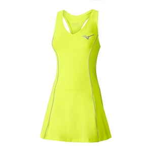 Mizuno verstärkt das hellgelbe Kleid von Frauen