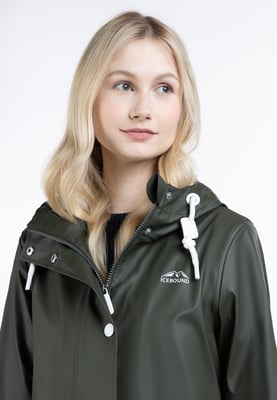 ICEBOUND Regenjacke Damen Dunkeloliv