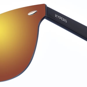 Unisex ROSE Ovalform Nylon Sonnenbrille