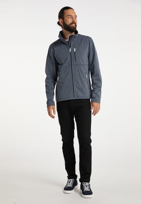 Dreimaster Funktionsjacke Herren Meeresmelange