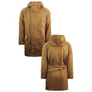 Lacoste Twill Herren Brown Parka Jacke