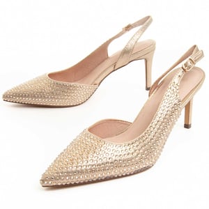 Montevita Absatzschuh Festshoe3 in Gold