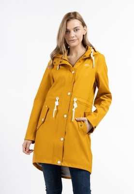 ICEBOUND Regenmantel Damen Curry