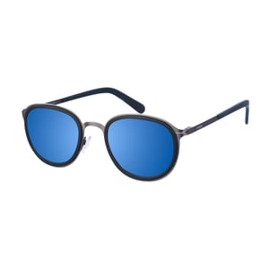 Jossie Damen-Sonnenbrille aus Metall in Ovalform