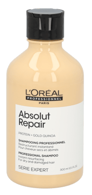 L'Oreal Serie Expert Absolut Repair Gold Quinoa Shampoo.