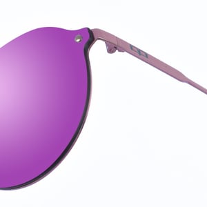 Unisex NEW LOURENZO Oval geformte Nylon Sonnenbrille
