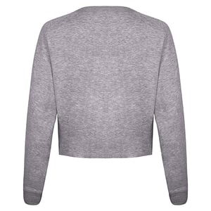 Disney - Kurzes Sweatshirt für Damen (Grau)