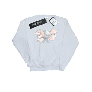 Disney - "Dumbo Happy Day" Sweatshirt für Damen (Weiß)