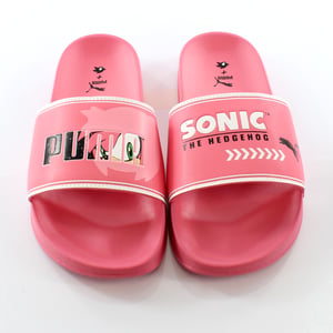 Puma Sega Leadcat Ftr Sonic Jr Slide Slip auf Junior Flip Flop Pink 372342 02