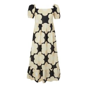 Regatta - "Orla Kiely" Midikleid für Damen - Sommer (Schwarz)