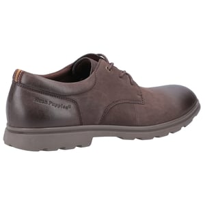 Hush Puppies Herren Trevor Leder Derby Schuhe (Braun)