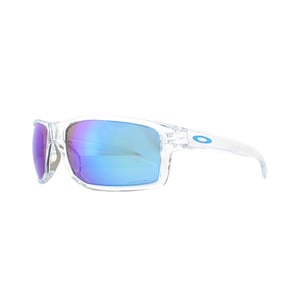 Oakley Wrap Hommes Polid Clear Prizm Sapphire Sungass