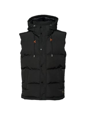 Superdry Herren Kapuzenloser Everest-Daunenjacke