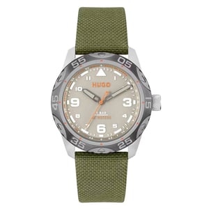 Hugo Herrenuhr Quartz Grau